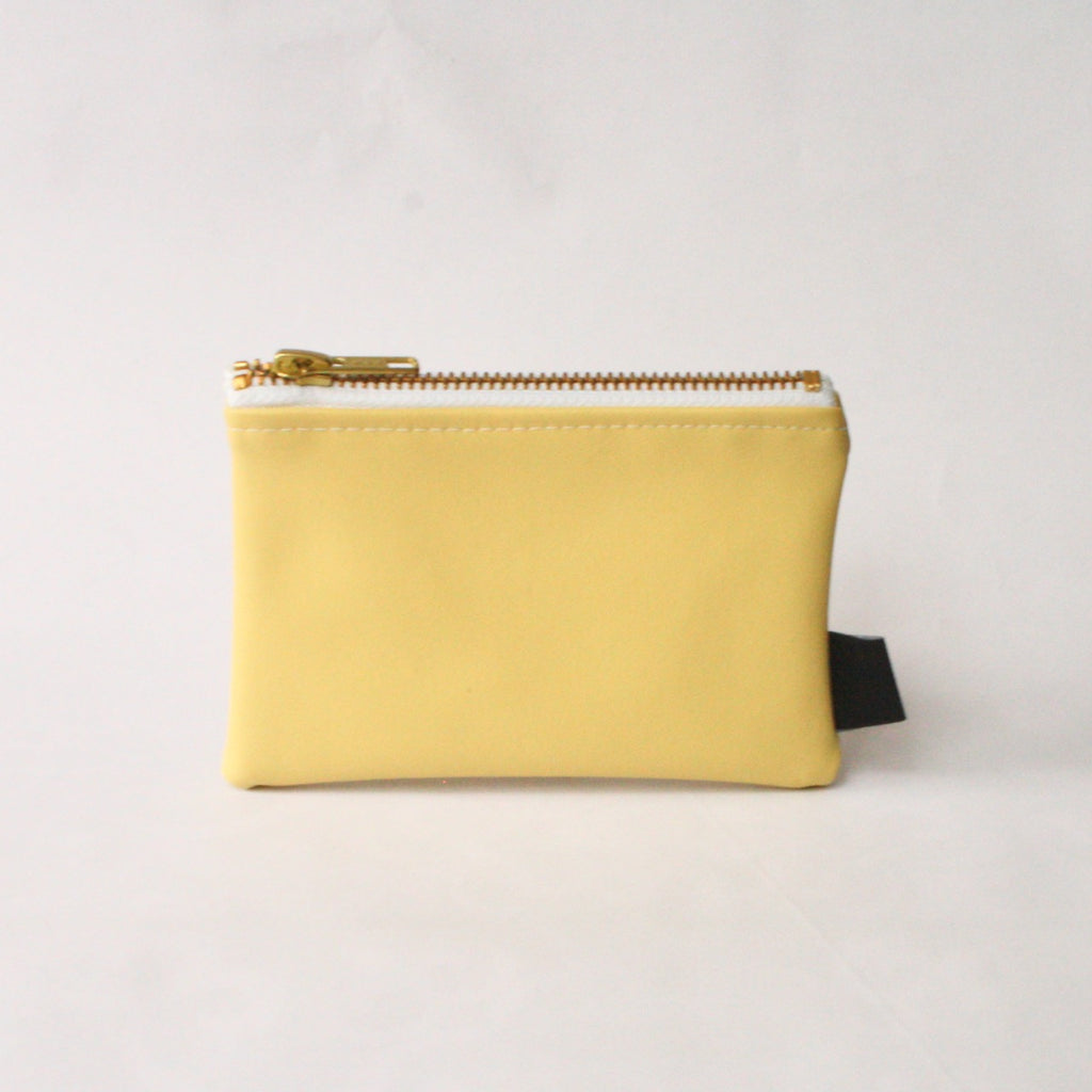 The Zip Purse - Lemon