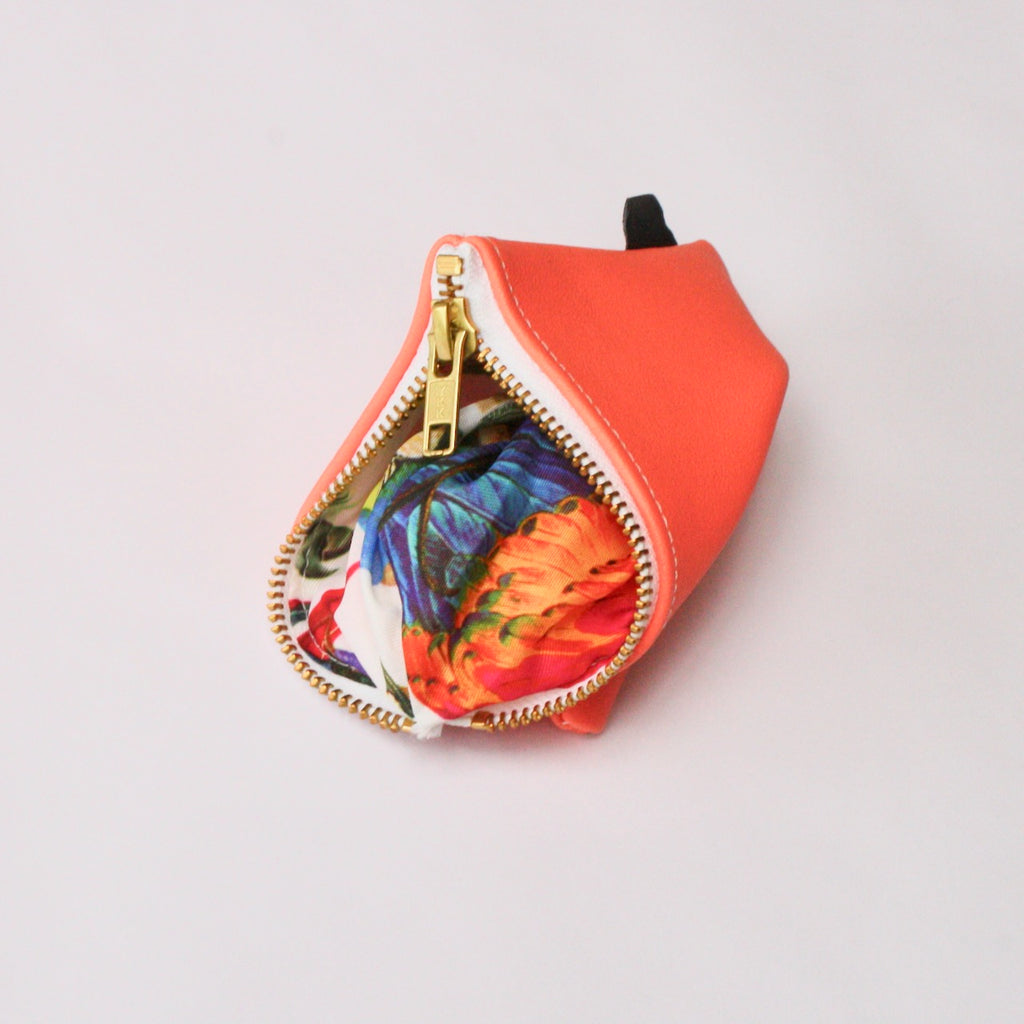 The Zip Purse - Coral
